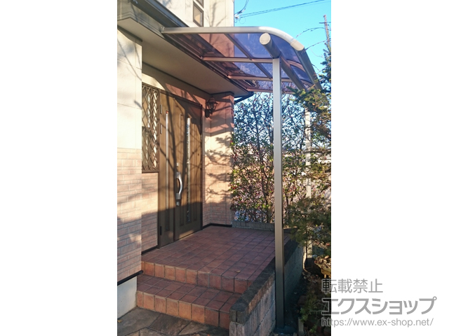 埼玉県三郷市ののテラス屋根 ヴェクターテラス R型 テラスタイプ 単体 積雪〜20cm対応 施工例