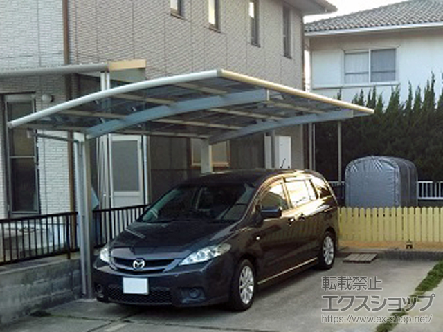 山口県防府市ののカーポート レイナポートグラン　積雪〜20cm対応 施工例