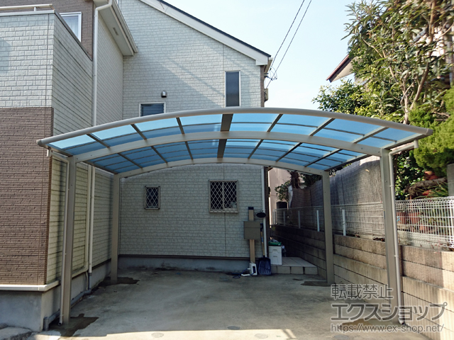 神奈川県横浜市ののカーポート レイナツインポートグラン　積雪〜20cm対応 施工例