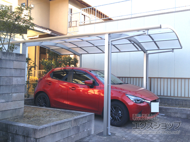 三重県桑名市ののカーポート レイナワンポートグラン　積雪〜20cm対応 施工例