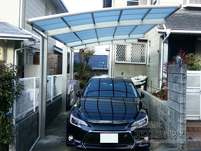 奈良県生駒郡平群町ののカーポート レイナポートグラン 延長　積雪〜20cm対応 施工例