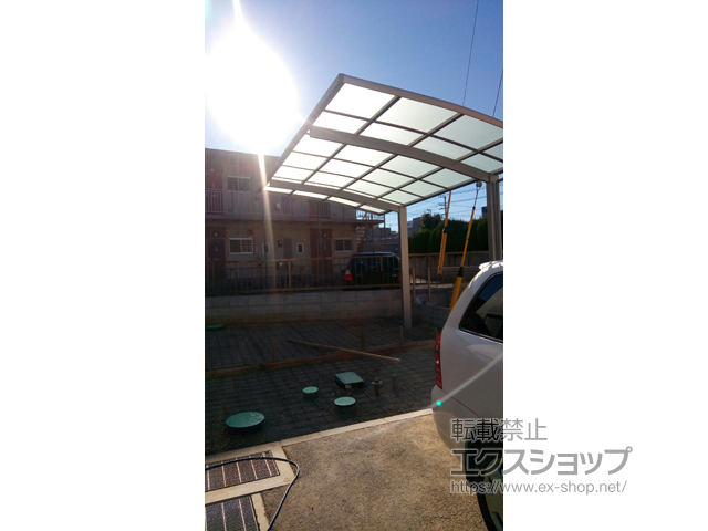 千葉県船橋市ののカーポート レイナポートグラン　積雪〜20cm対応 施工例