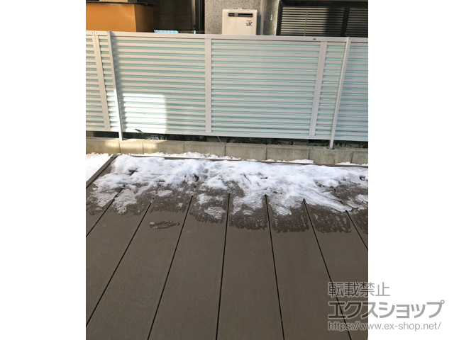 千葉県松戸市ののウッドデッキ リウッドデッキ 200 施工例