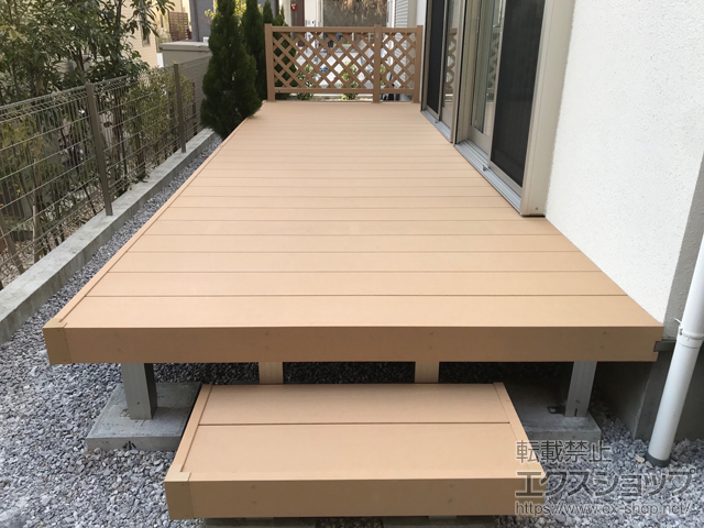 神奈川県横浜市ののウッドデッキ リウッドデッキ 200 施工例