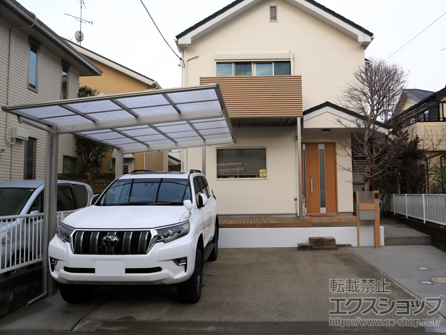 千葉県市川市ののカーポート エフルージュグラン　積雪〜20cm対応 施工例