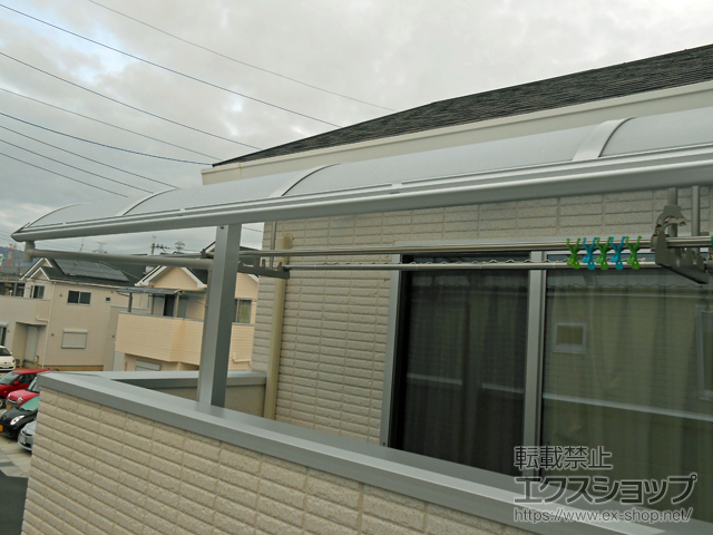 奈良県葛城市ののカーポート レイナポートグラン 延長　積雪〜20cm対応 施工例