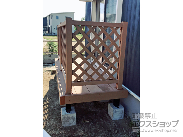 熊本県宇土市ののウッドデッキ リウッドデッキ 200 施工例