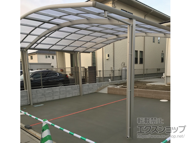 埼玉県久喜市ののカーポート レイナツインポートグラン　積雪〜20cm対応 施工例
