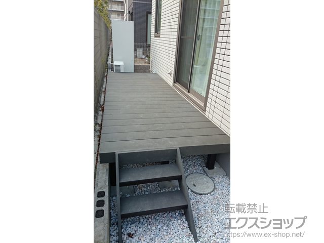 千葉県流山市ののウッドデッキ リウッドデッキ 200 施工例