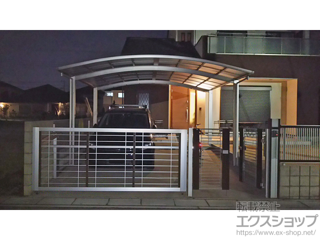 埼玉県三郷市ののカーポート レイナツインポートグラン　積雪〜20cm対応 施工例