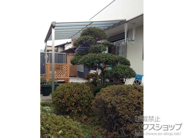福岡県大野城市ののテラス屋根 ヴェクターテラス F型 テラスタイプ 単体 積雪〜20cm対応 施工例