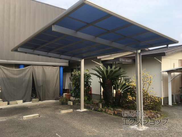 香川県善通寺市ののカーポート エフルージュグラン　積雪〜20cm対応 施工例