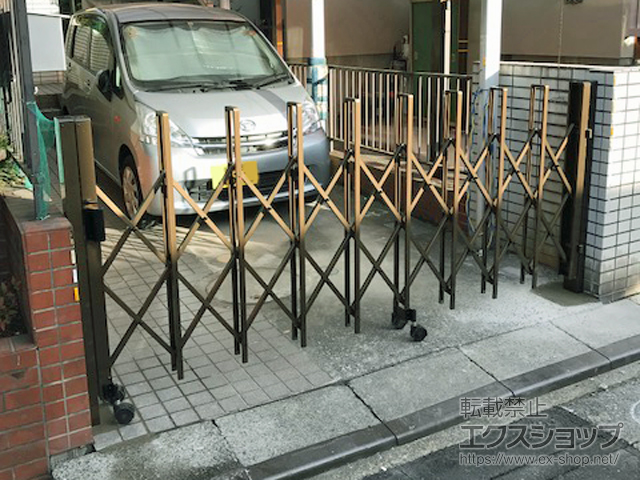 千葉県野田市ののカーゲート トリップゲート RA型 ノンレール 片開き 27S 施工例