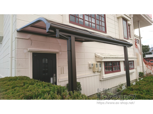 静岡県榛原郡吉田町ののテラス屋根 ヴェクターテラス R型 テラスタイプ 単体 積雪〜20cm対応 施工例