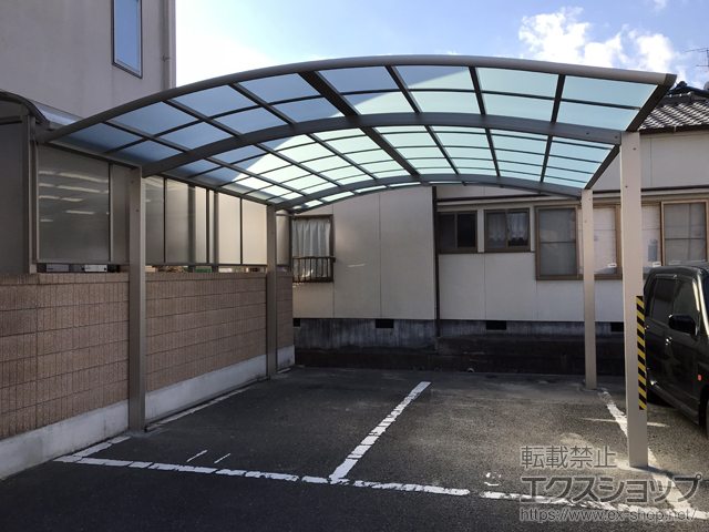 広島県広島市ののカーポート レイナツインポートグラン　積雪〜20cm対応 施工例