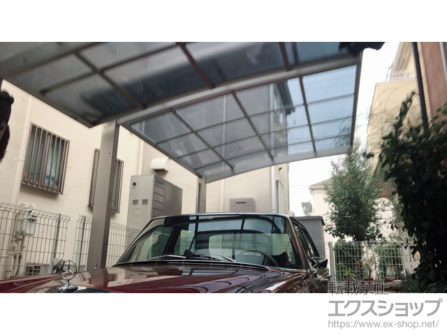 東京都世田谷区ののカーポート レイナポートグラン　積雪〜20cm対応 施工例