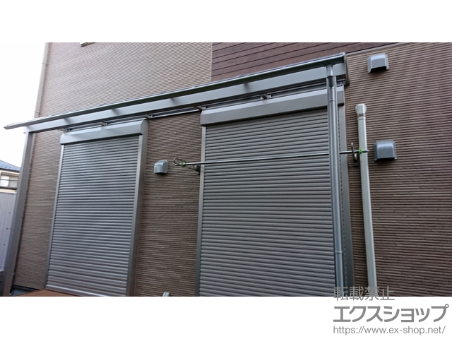 埼玉県上尾市ののテラス屋根 ヴェクターテラス R型 テラスタイプ 単体 積雪〜20cm対応 施工例