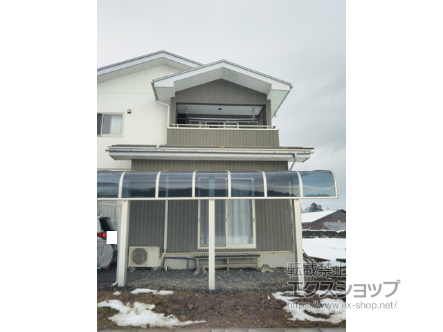 山形県山形市ののカーポート レイナキャップポートグラン50　積雪〜50cm対応 施工例