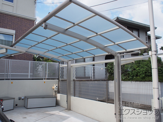 東京都国分寺市ののカーポート レイナポートグラン　積雪〜20cm対応 施工例