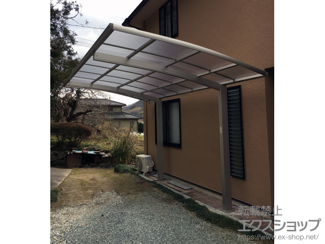 兵庫県三田市ののカーポート レイナポートグラン　積雪〜20cm対応 施工例