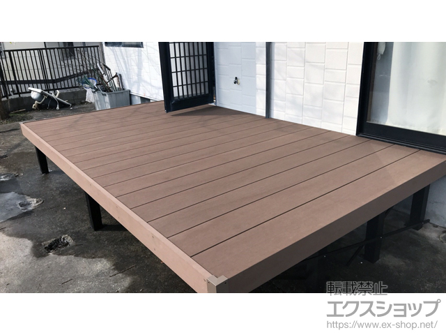 大分県速見郡日出町ののウッドデッキ マージウッドデッキ 施工例