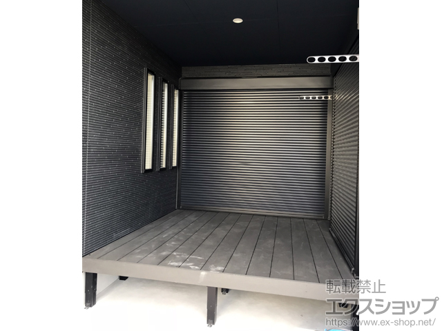 福岡県遠賀郡水巻町ののウッドデッキ リウッドデッキ 200 施工例