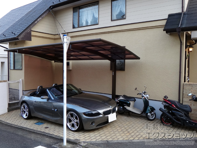 神奈川県横須賀市ののカーポート レイナポートグラン　積雪〜20cm対応 施工例