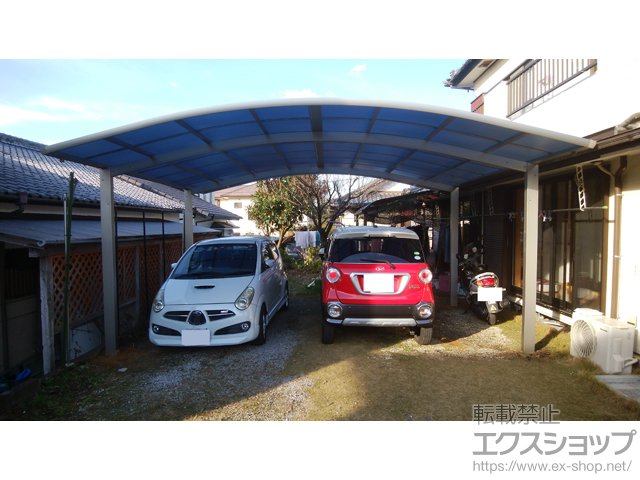 宮崎県宮崎市ののカーポート レイナツインポートグラン　積雪〜20cm対応 施工例