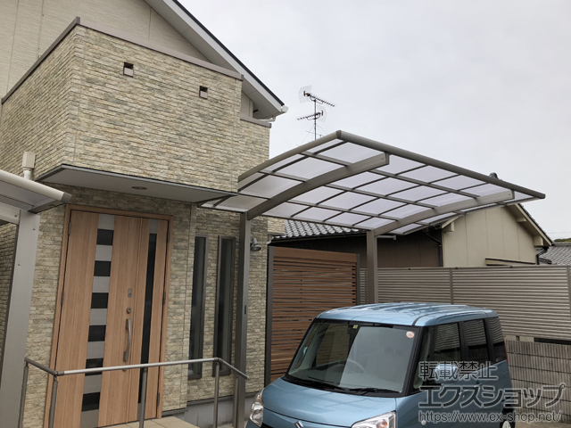 愛知県清須市ののカーポート レイナポートグラン　積雪〜20cm対応 施工例