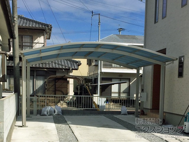 大分県大分市ののカーポート レイナツインポートグラン　積雪〜20cm対応 施工例