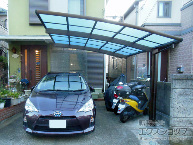 東京都町田市ののカーポート レイナポートグラン　積雪〜20cm対応 施工例
