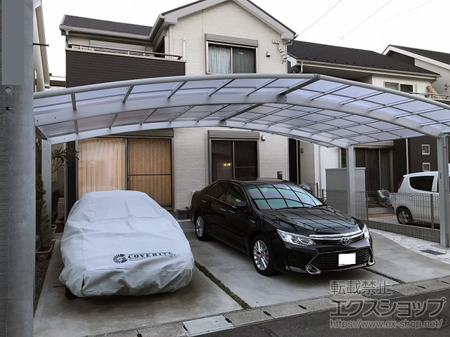 千葉県千葉市ののカーポート レイナトリプルポートグラン　積雪〜20cm対応 施工例
