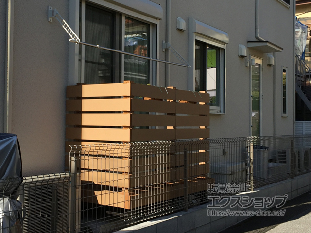 埼玉県川口市ののウッドデッキ リウッドデッキ 200 施工例