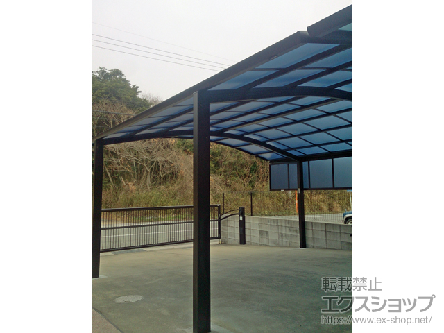 山口県宇部市ののカーポート レイナツインポートグラン　積雪〜20cm対応 施工例