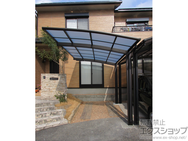 山口県下関市ののカーポート レイナポートグラン　積雪〜20cm対応 施工例