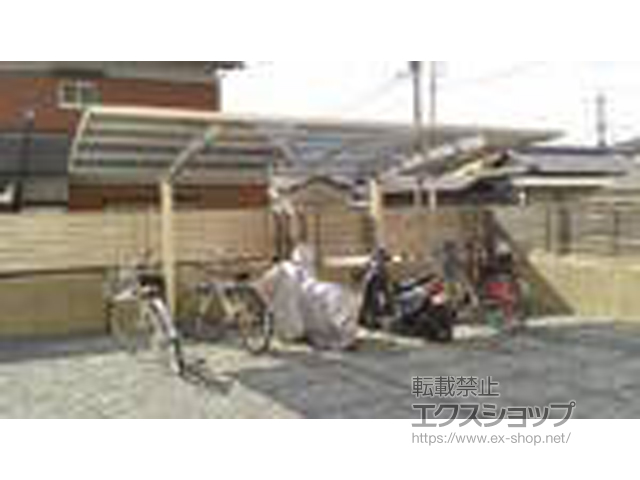 兵庫県高砂市ののカーポート プレシオスポート 積雪〜20cm対応 施工例