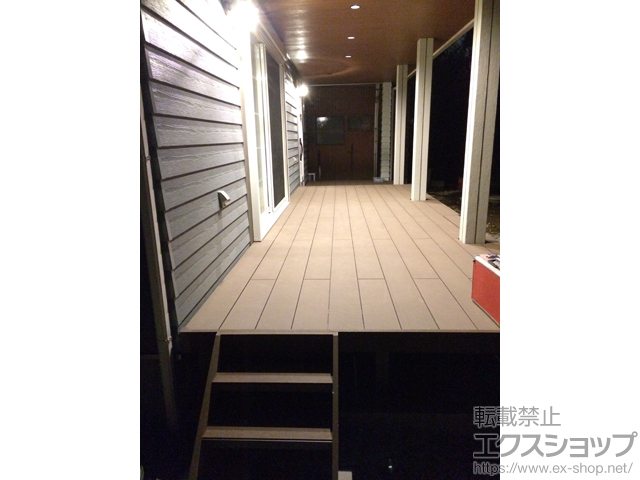 東京都町田市ののウッドデッキ リウッドデッキ 200 施工例