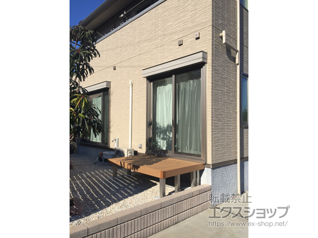 埼玉県坂戸市ののウッドデッキ マージウッドデッキ 施工例