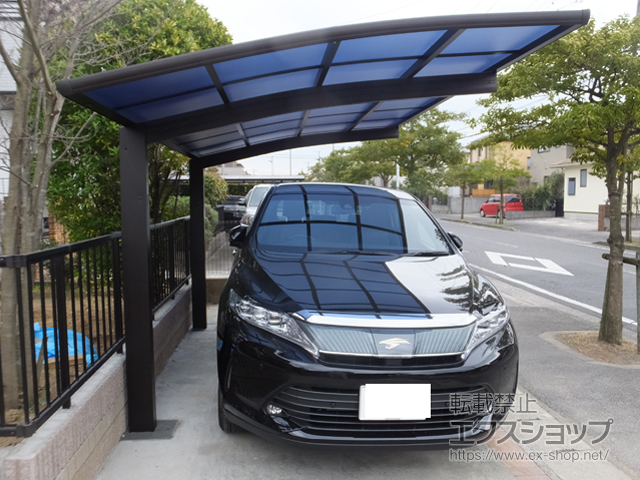 千葉県市原市ののカーポート プレシオスポート 積雪〜20cm対応 施工例