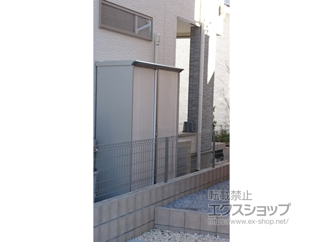 埼玉県所沢市のの物置・屋外倉庫 グランプレステージジャンプ 1695×530×1900 GP-175A-T-SW 施工例