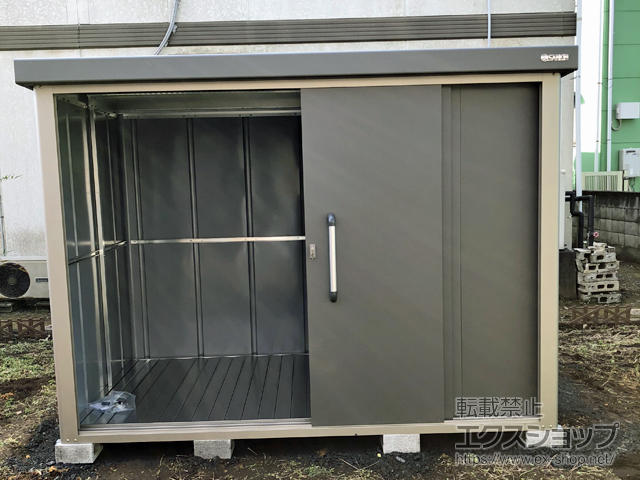栃木県下都賀郡壬生町のの物置・屋外倉庫 エスケーエイト SK8-130 一般型 2600×1600×1940 SK8-130-GK 施工例