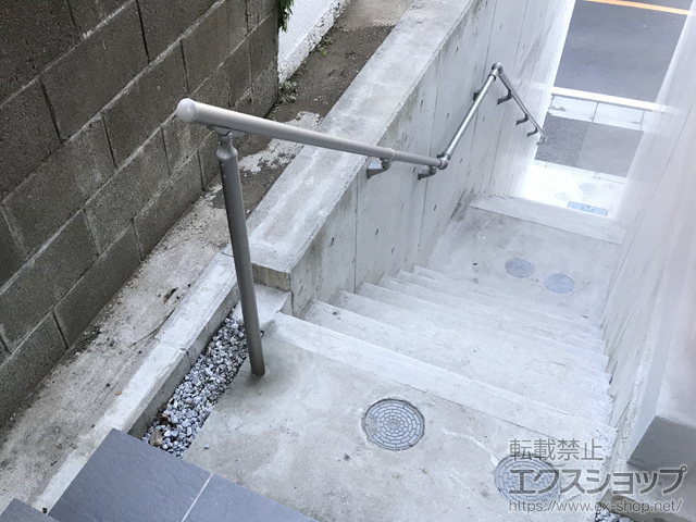 神奈川県横浜市ののフェンス・柵 グリップライン 歩行補助手すり 施工例