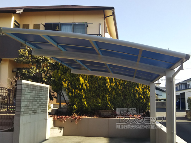 三重県四日市市ののカーポート レイナポートグラン　積雪〜20cm対応 施工例