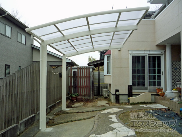 岐阜県多治見市ののカーポート レイナポートグラン　積雪〜20cm対応 施工例