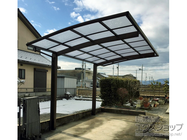 岐阜県本巣市ののカーポート レイナポートグラン　積雪〜20cm対応 施工例