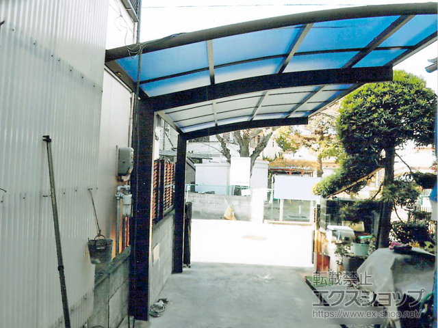 兵庫県姫路市ののカーポート プレシオスポート 積雪〜20cm対応 施工例