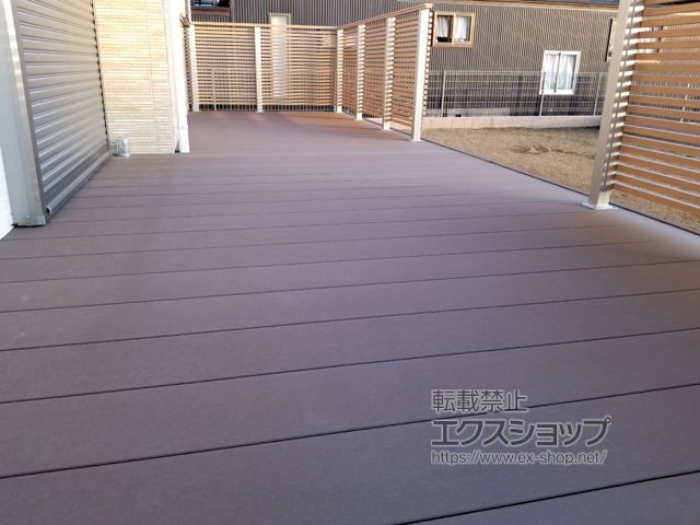 埼玉県鴻巣市ののウッドデッキ リウッドデッキ 200 施工例