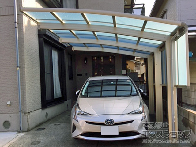 石川県金沢市ののカーポート レイナポートグラン50 積雪〜50cm対応 施工例