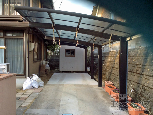 宮城県仙台市ののカーポート レイナポートグラン　積雪〜20cm対応 施工例