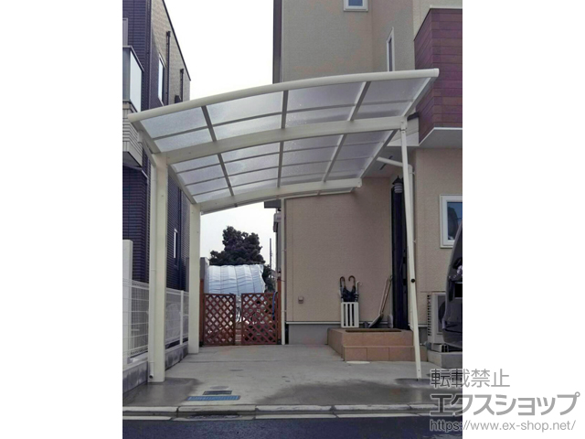 東京都東久留米市ののカーポート レイナポートグラン　積雪〜20cm対応 施工例